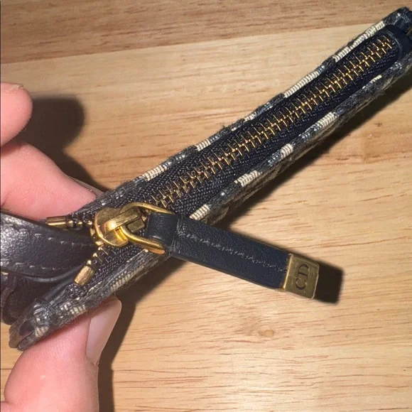 Dior oblique saddle Monogram Key Holder change purse charm - Picture 7 of 11